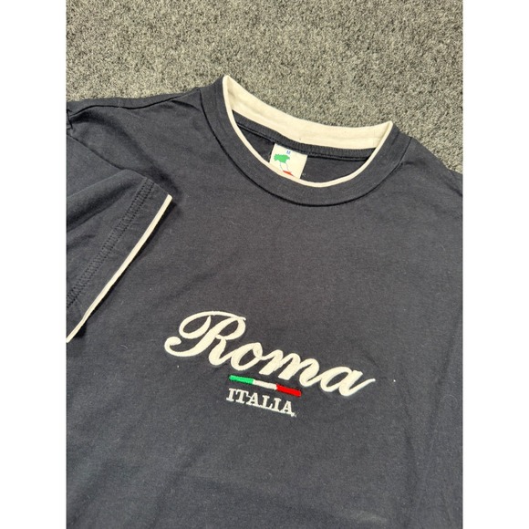 Mr & Mrs Italy Tops - Roma Italia Embroidered Ringer T Shirt Made In Italy Women's Medium